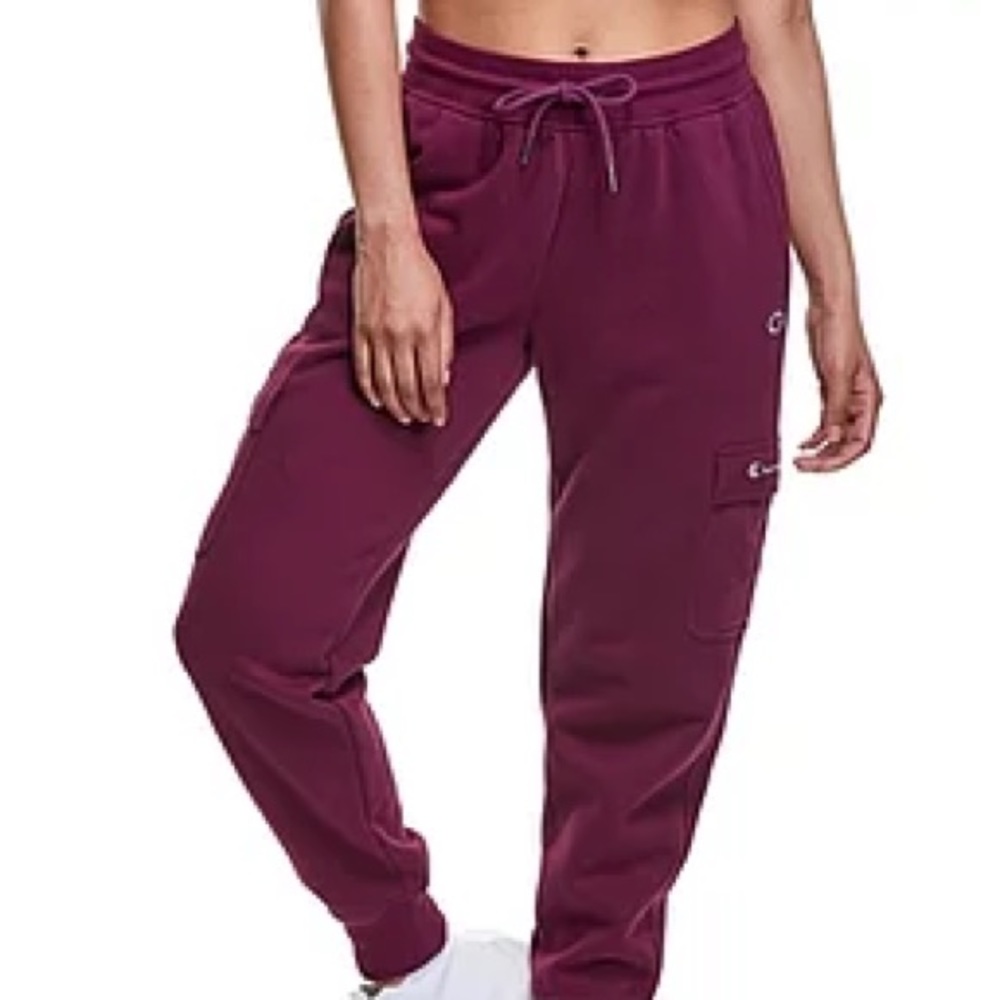 🆕💜💜CHAMPION PURPLE JOGGERS 💜💜🆕 - Picture 3 of 16